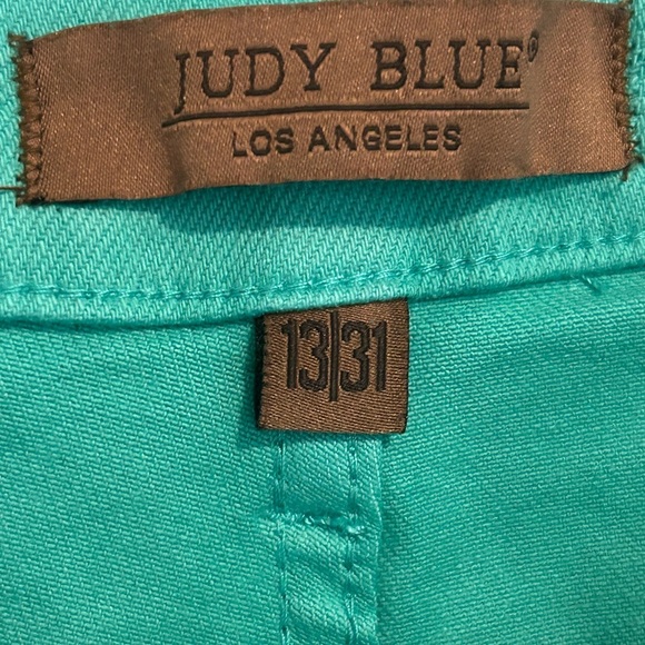 Judy Blue Green Skinny Jeans Vibrant Style - Picture 4 of 4
